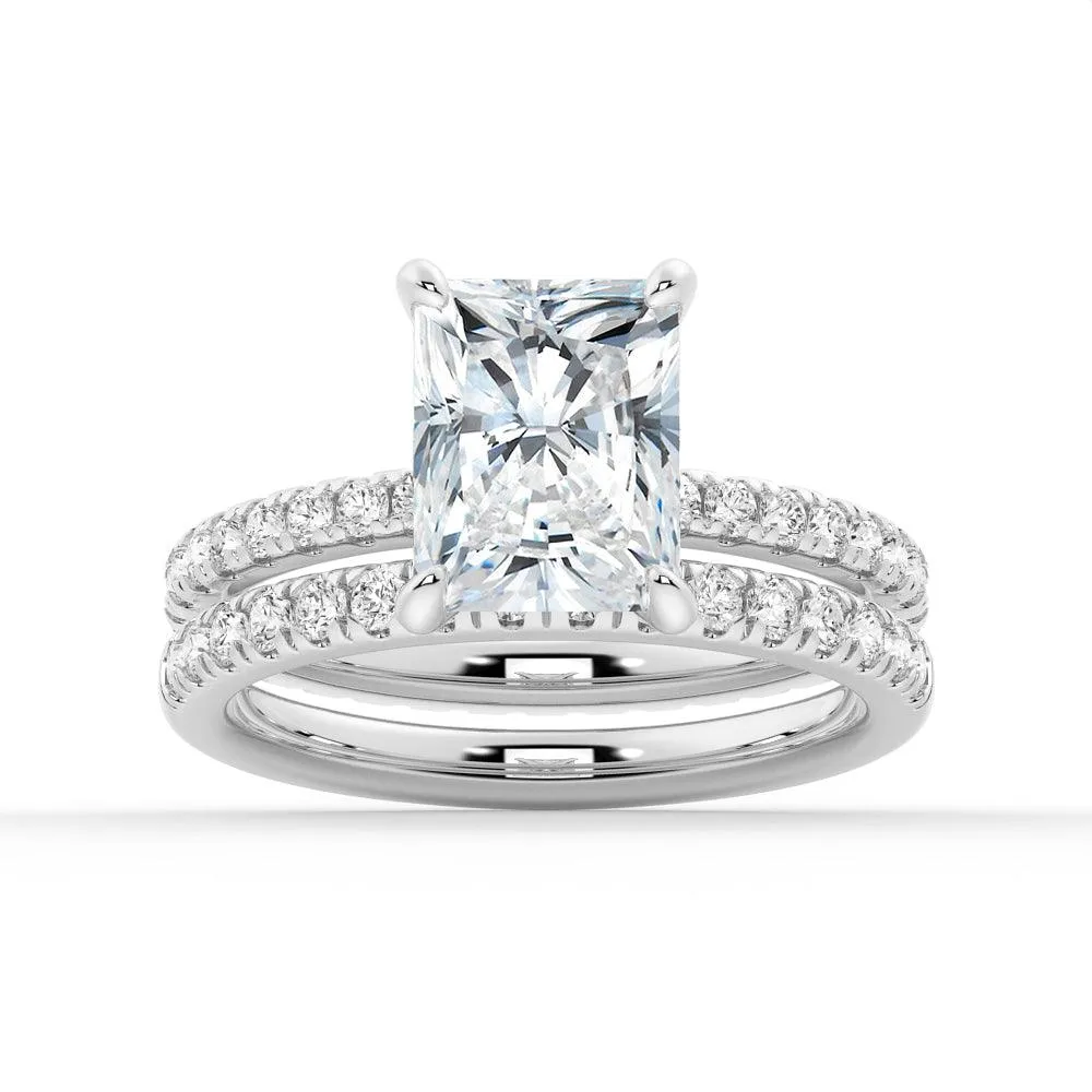 Radiant Cut Engagement Ring