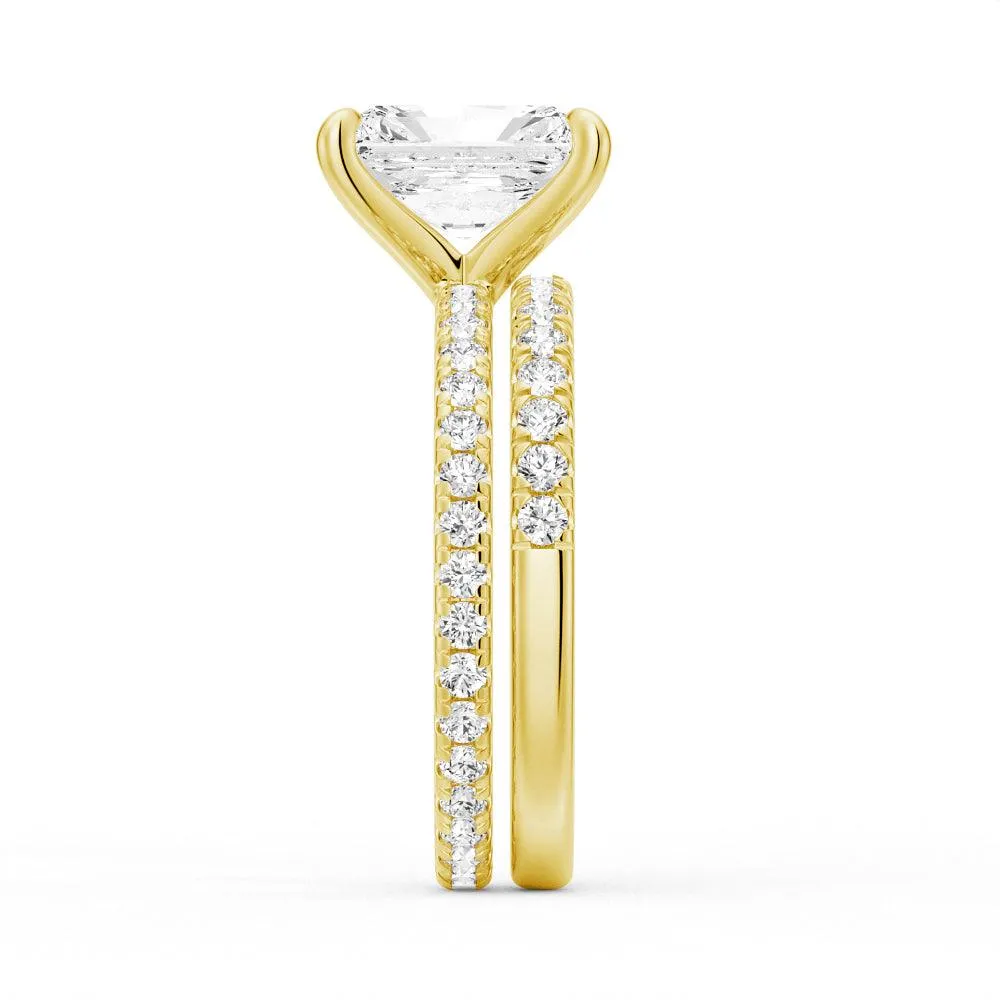 Radiant Cut Engagement Ring
