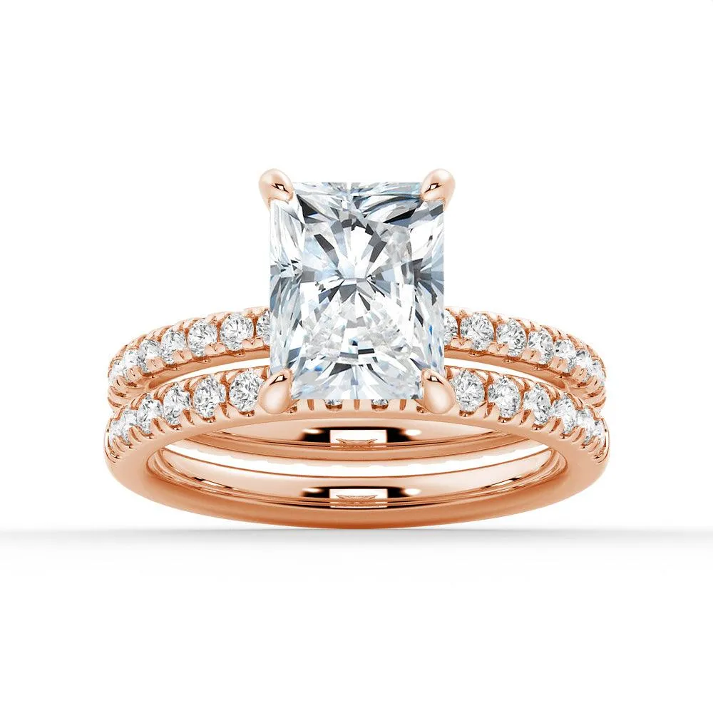 Radiant Cut Engagement Ring