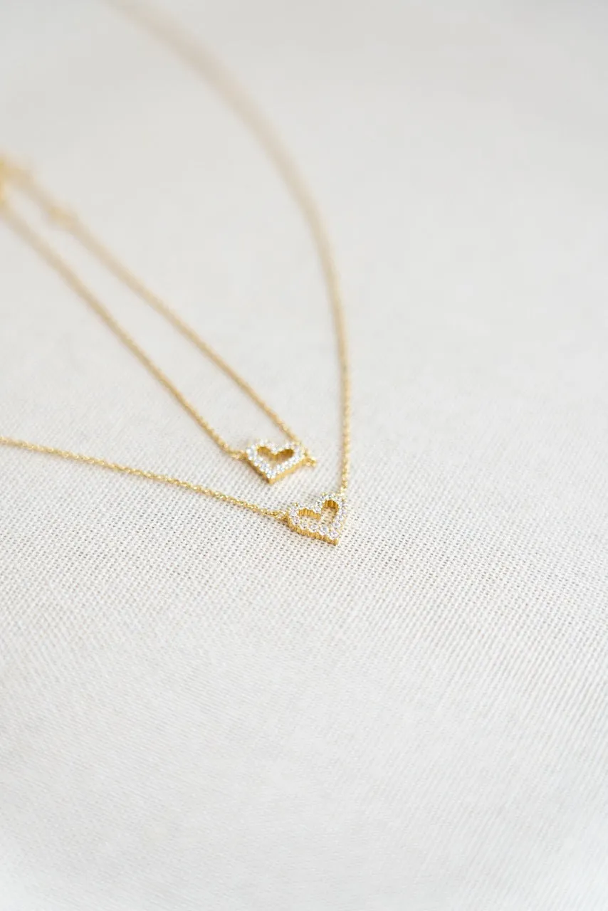 Radiant Heart Set Gold