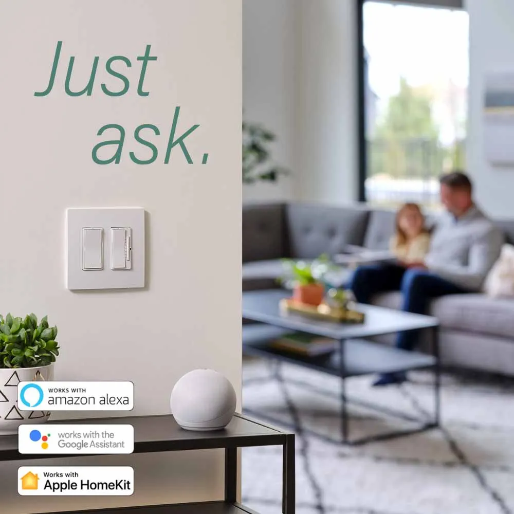 radiant Smart Plug-In Switch with Netatmo, Matte White