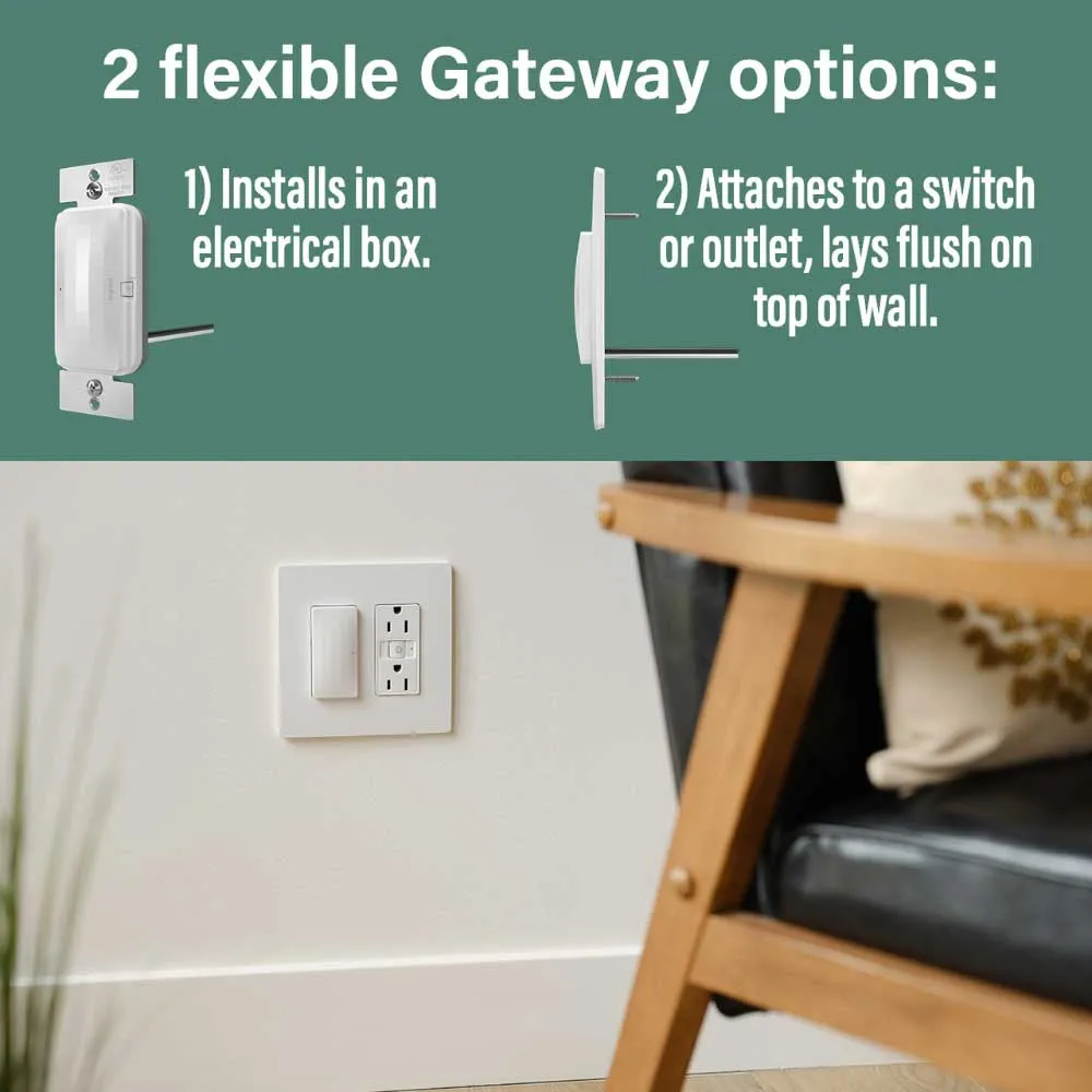 radiant Smart Plug-In Switch with Netatmo, Matte White