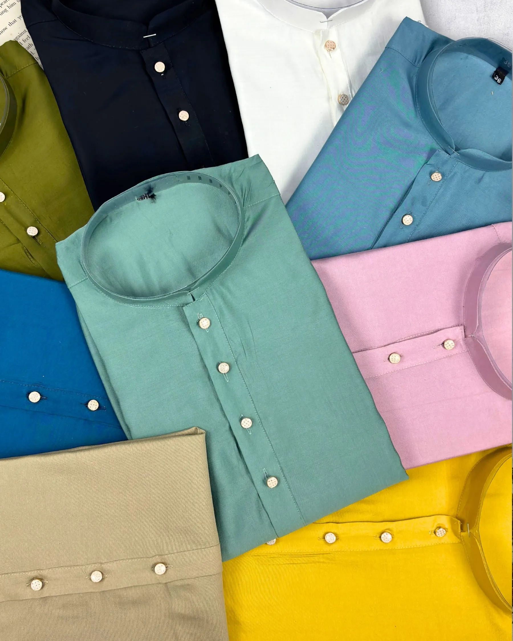 Radiant Yellow Plain Kurta
