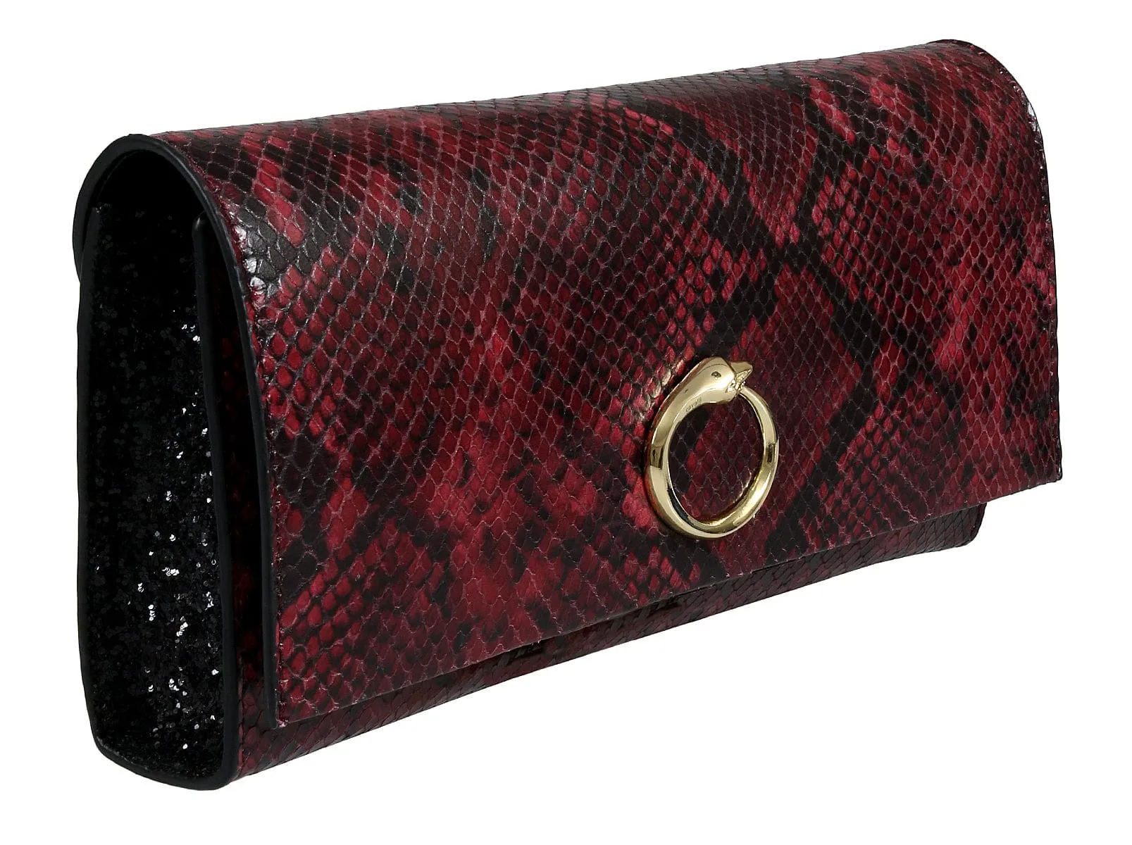 Roberto Cavalli HXLPDM 060 Red Shoulder Bag