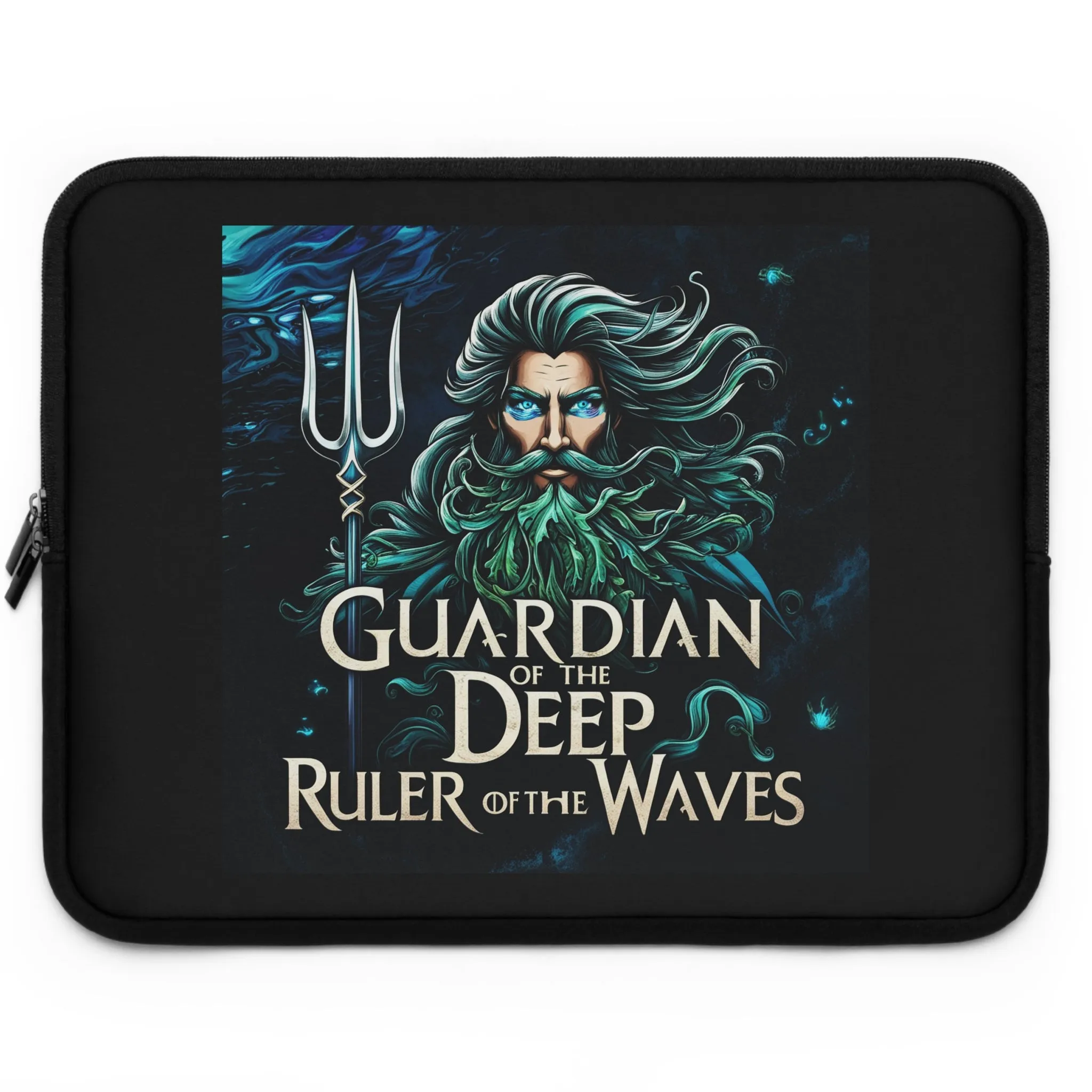 Ruler of the Waves Laptop Sleeve