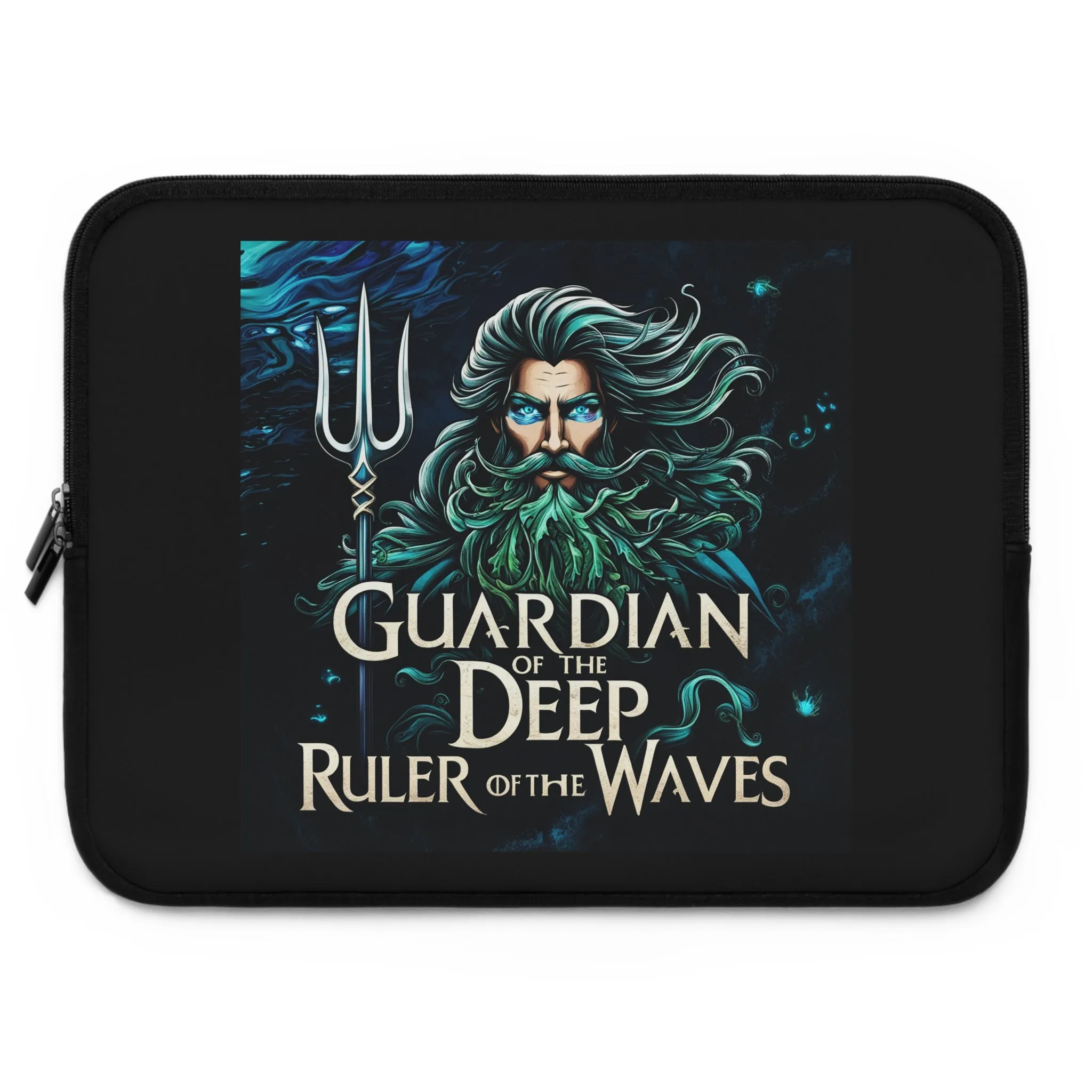 Ruler of the Waves Laptop Sleeve