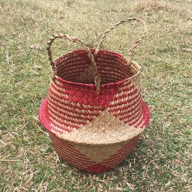 Seagrass plant baskets