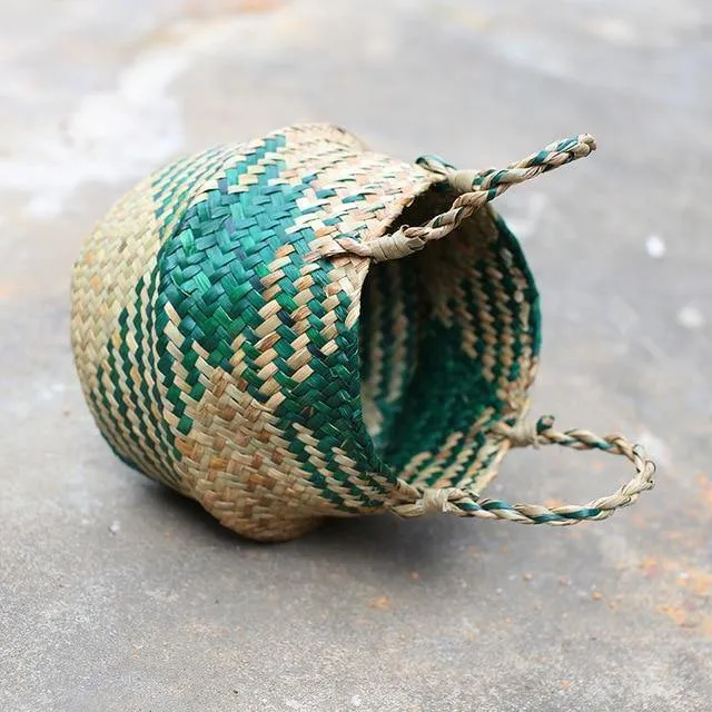 Seagrass plant baskets