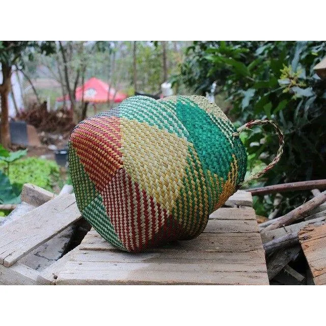 Seagrass plant baskets