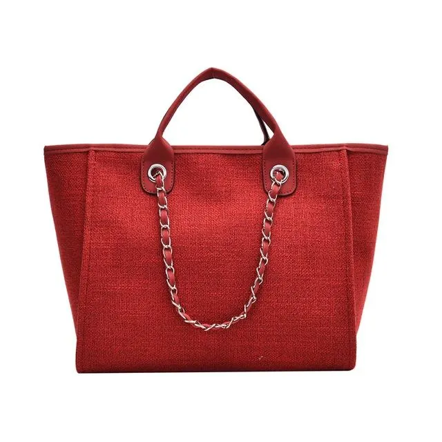 SGARR Large Capacity Chain Ladies Shoulder Bag