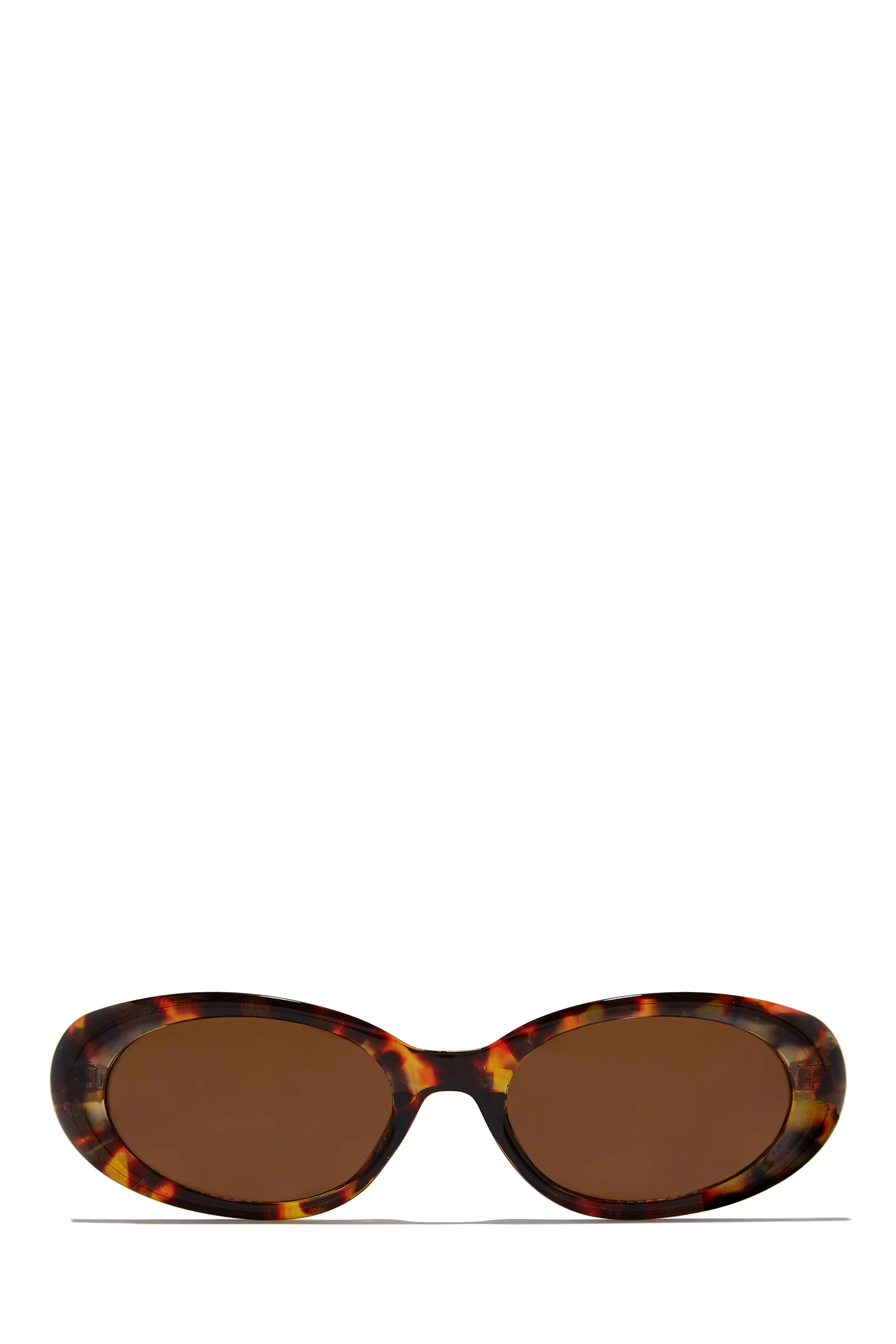 Skyline Views Oval Shaped Sunglasses - Purple