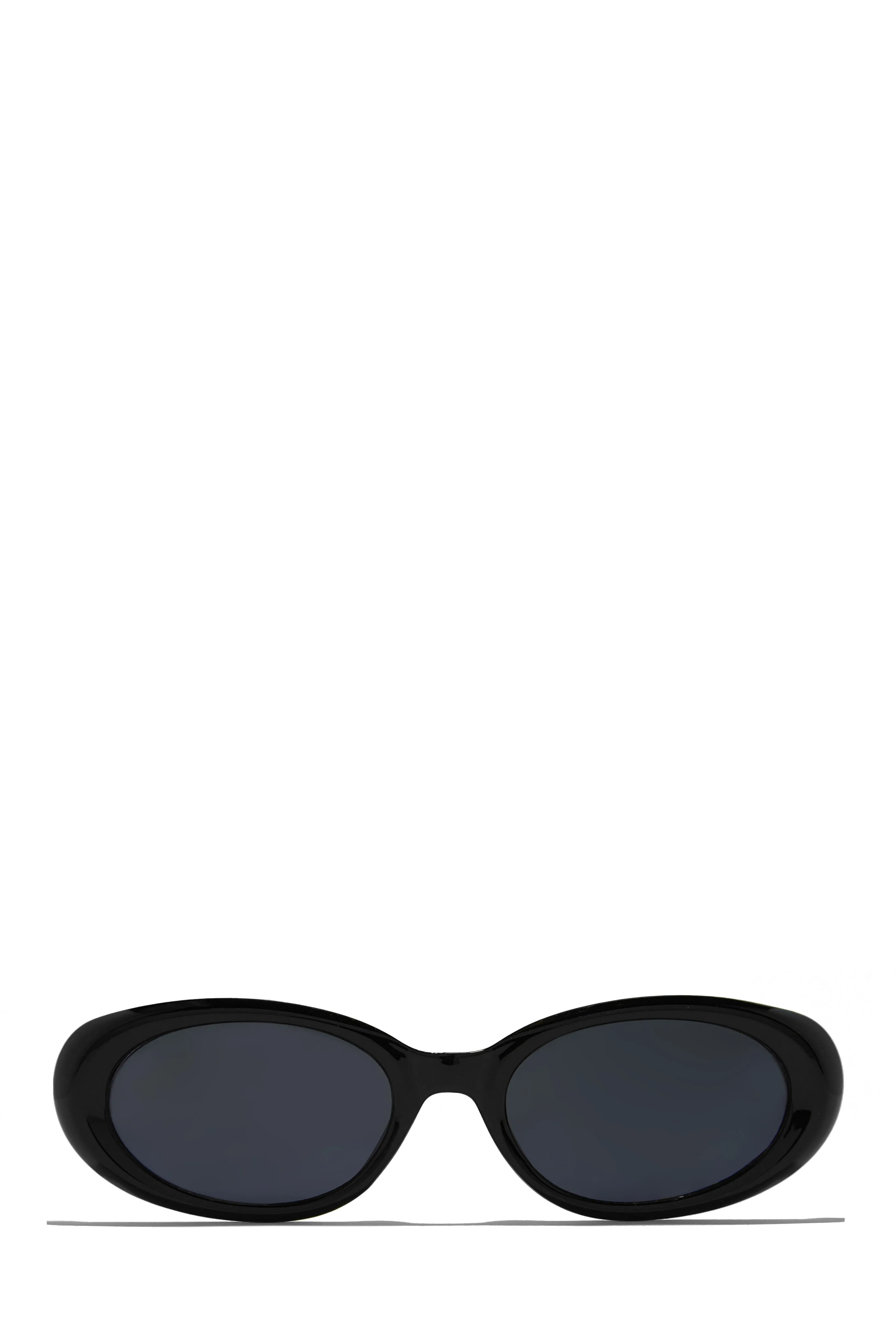 Skyline Views Oval Shaped Sunglasses - Purple
