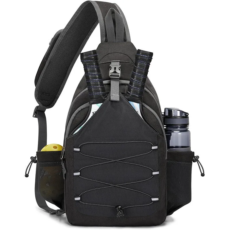 Sling Bag Crossbody Pickleball Bag Lightweight Crossbody Chest Sport Backpack