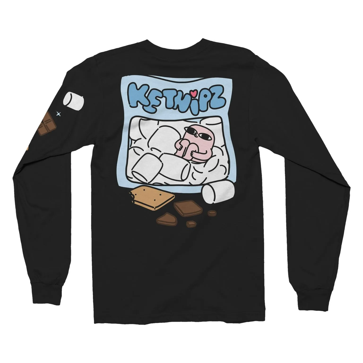 Smores Black Long Sleeve
