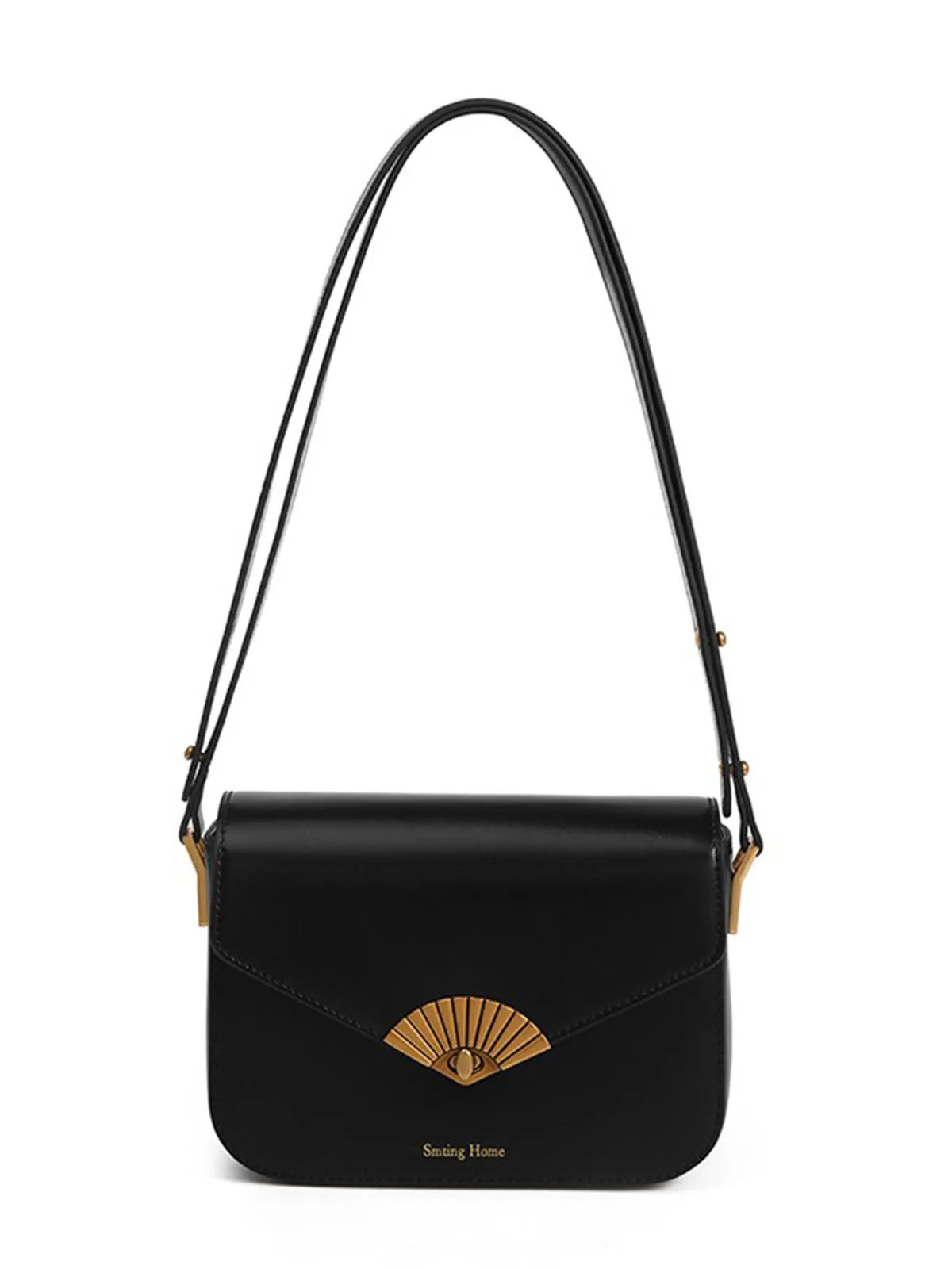 Smting | leather mini flap bag