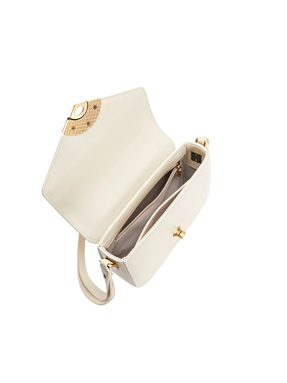 Smting | leather mini flap bag