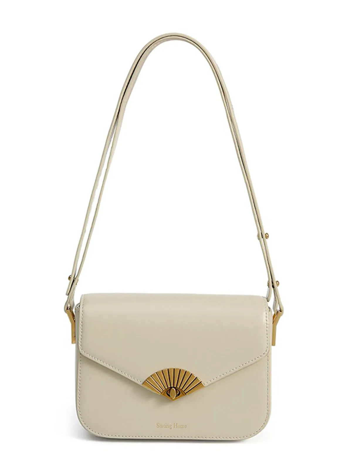Smting | leather mini flap bag