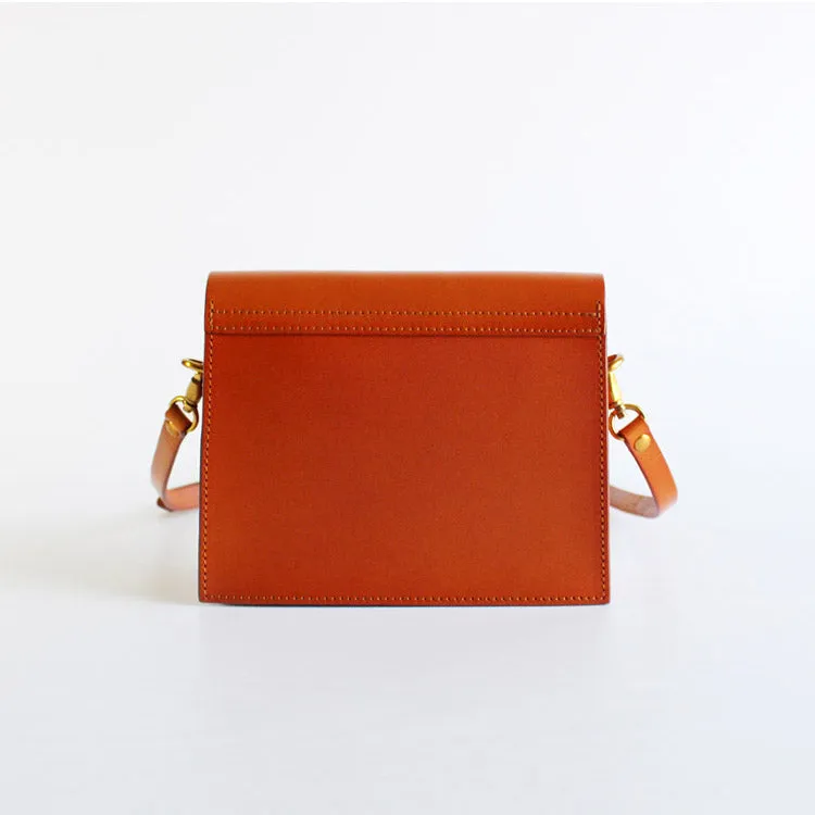 Stylish Brown Leather Womens Small Leather Crossbody Bags Shoulder Bag