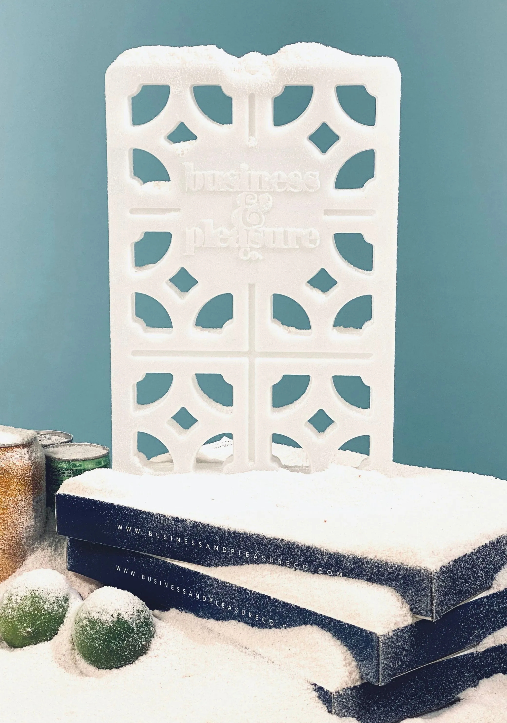 The Breeze Block Ice Pack - Antique White