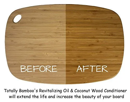Totally Bamboo State Cutting & Serving Board, Long Island - New York, 100% Bamboo Board for Cooking and Entertaining