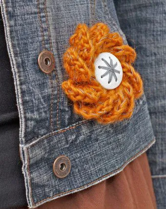 Tíra Radiant Flower - Denim Blue