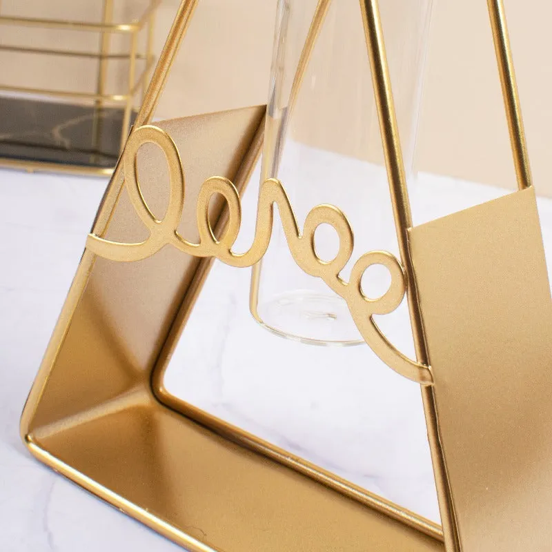 Triangular Test Tube Planter