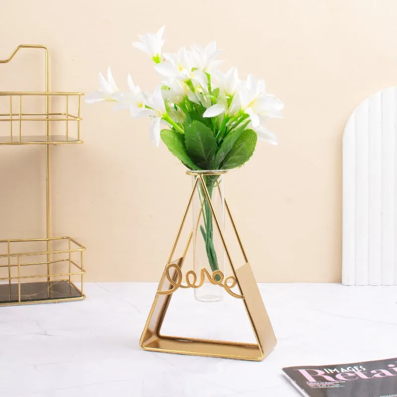 Triangular Test Tube Planter