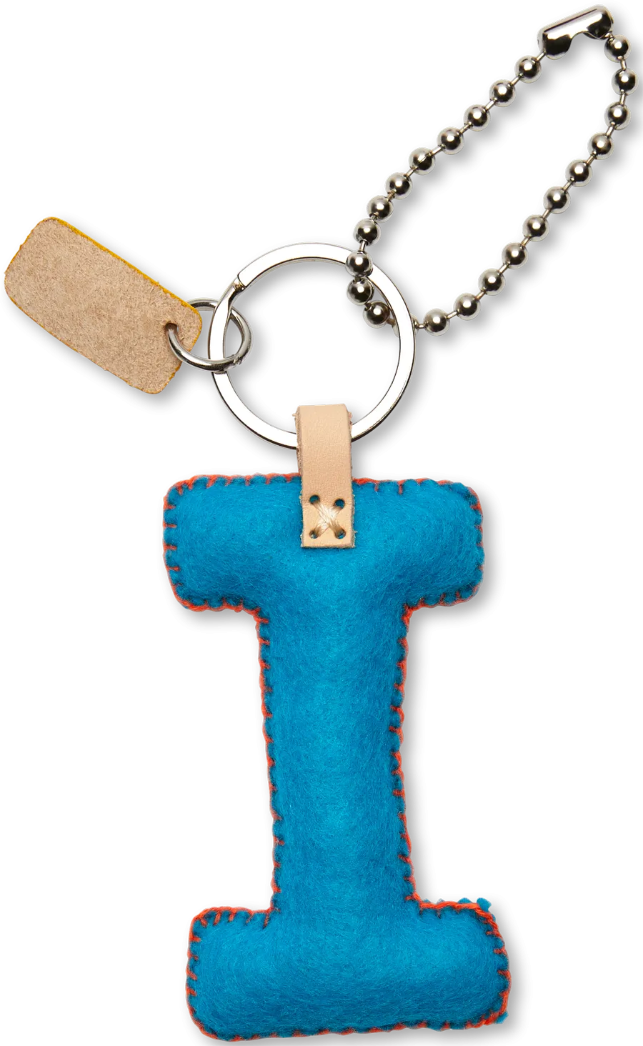 Turquoise Felt Alphabet Charms