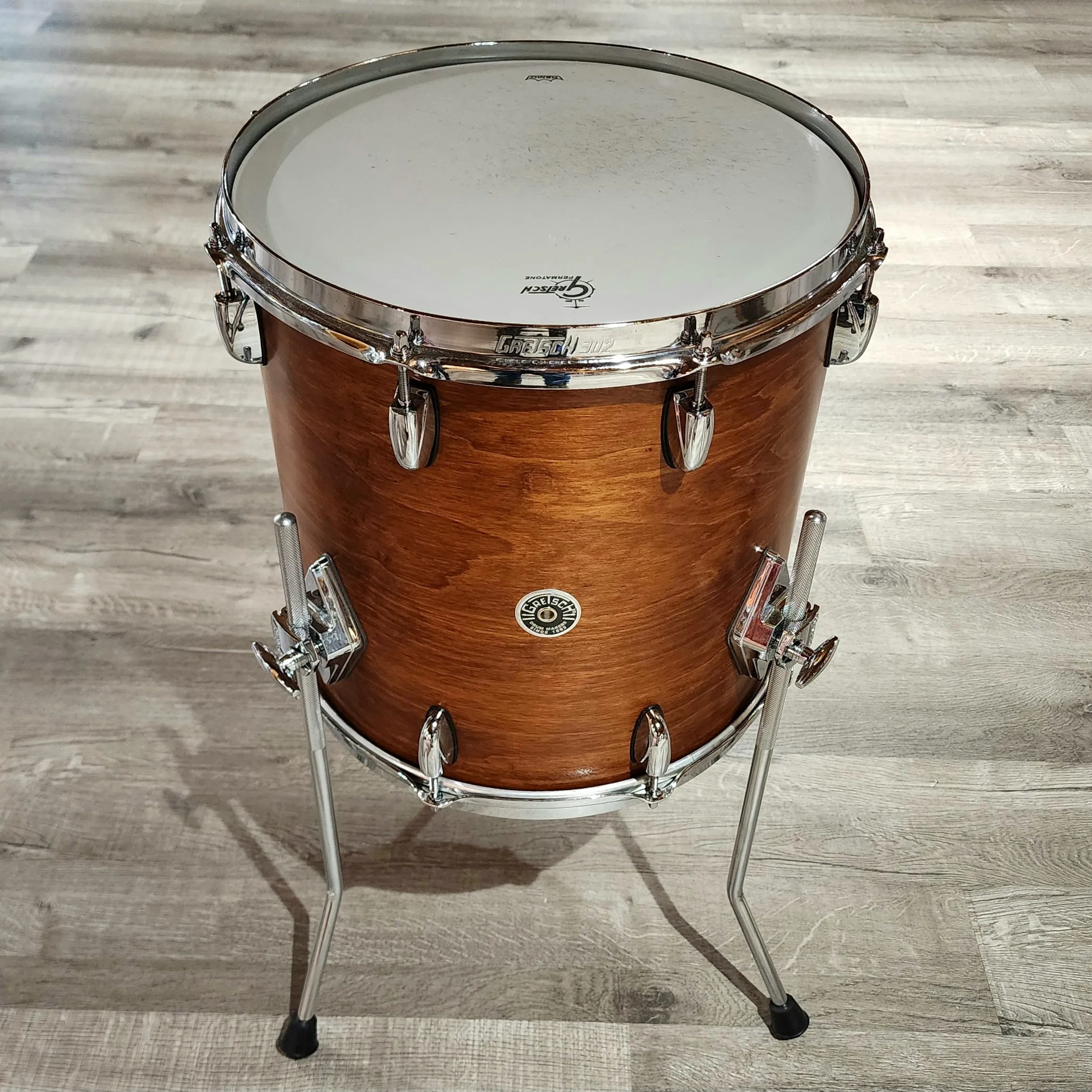 Used Gretsch Brooklyn Series 3pc Drum Set Satin Mahogany