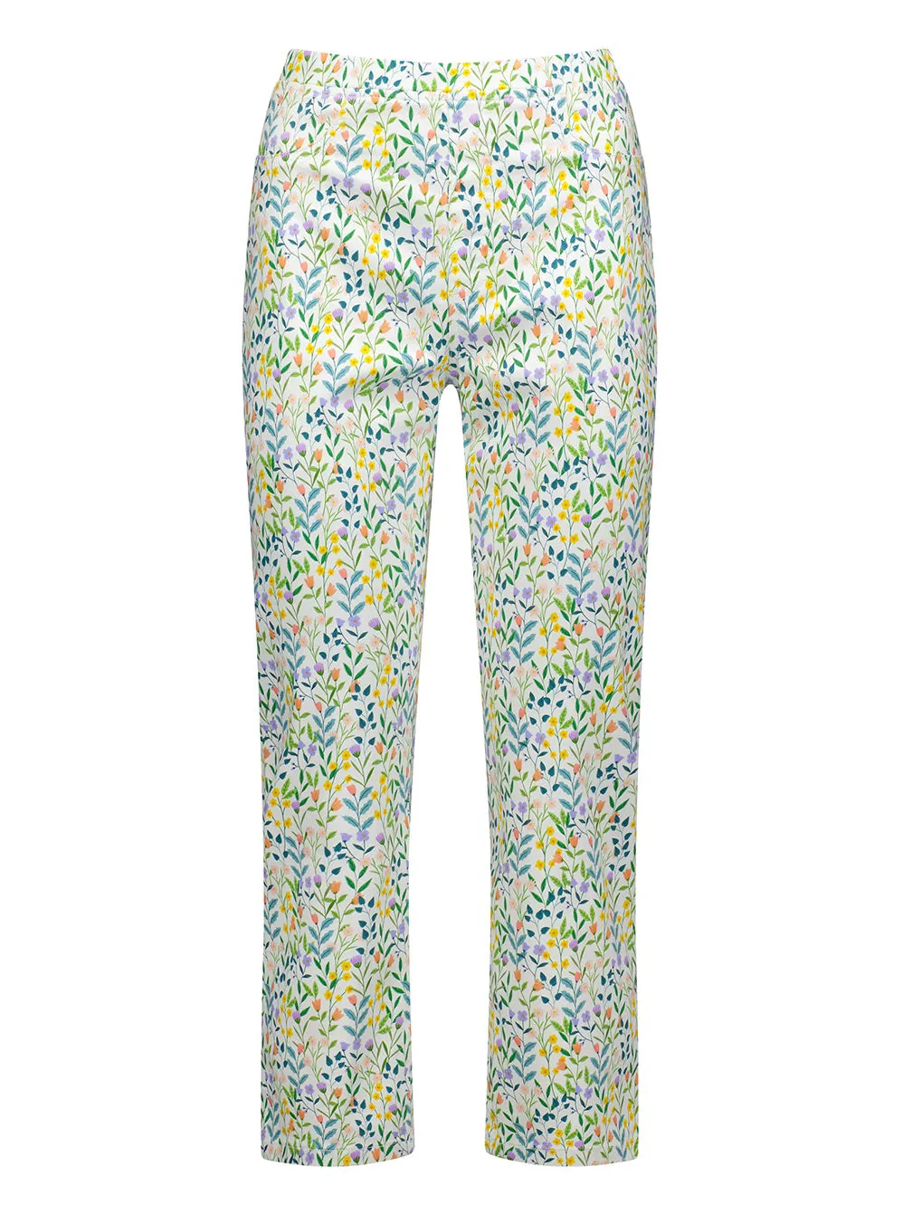 VASSALLI PRINT SLIM LEG 7/8TH PULL ON PANT