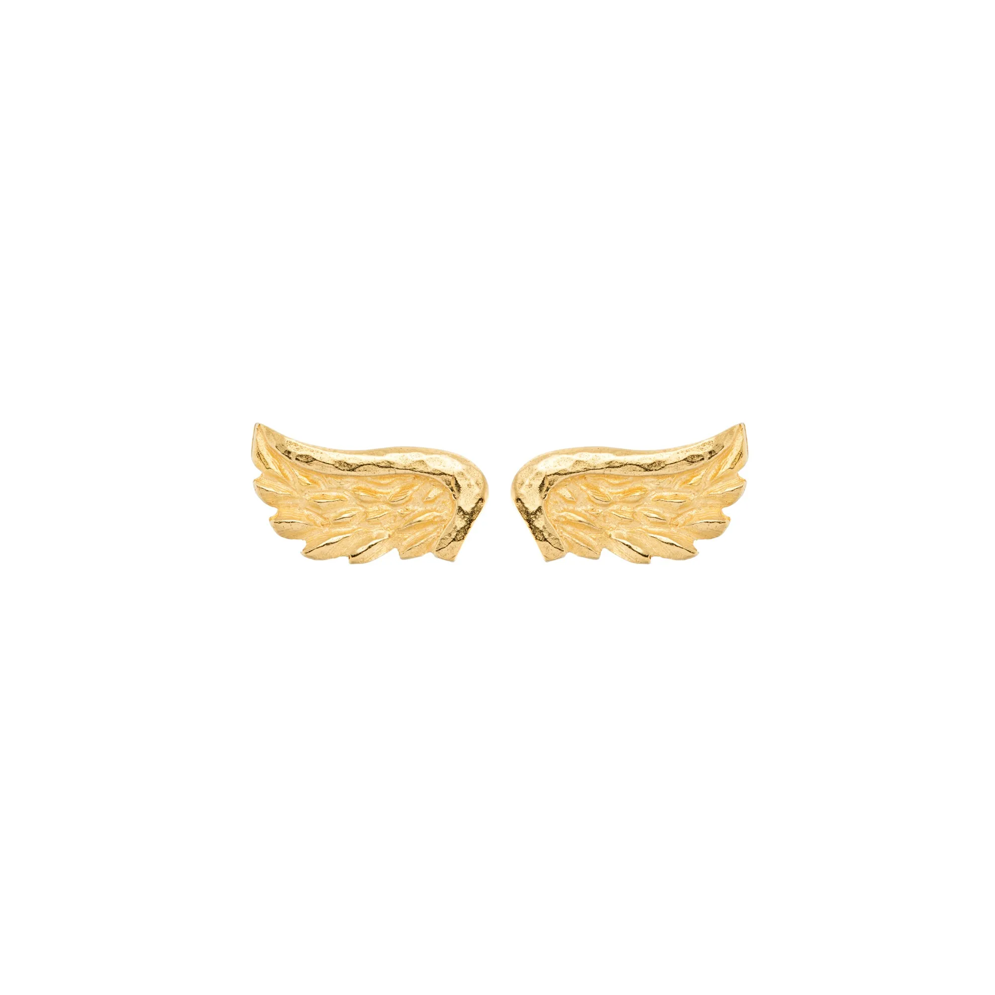 Venetian Wing Stud Earrings