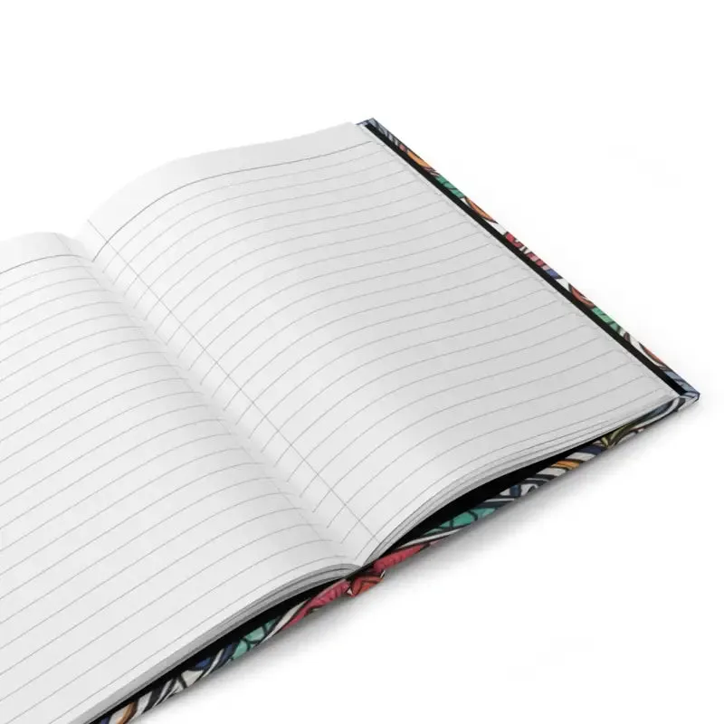 Vibrant Indian Ethnic Matte Hardcover Journal