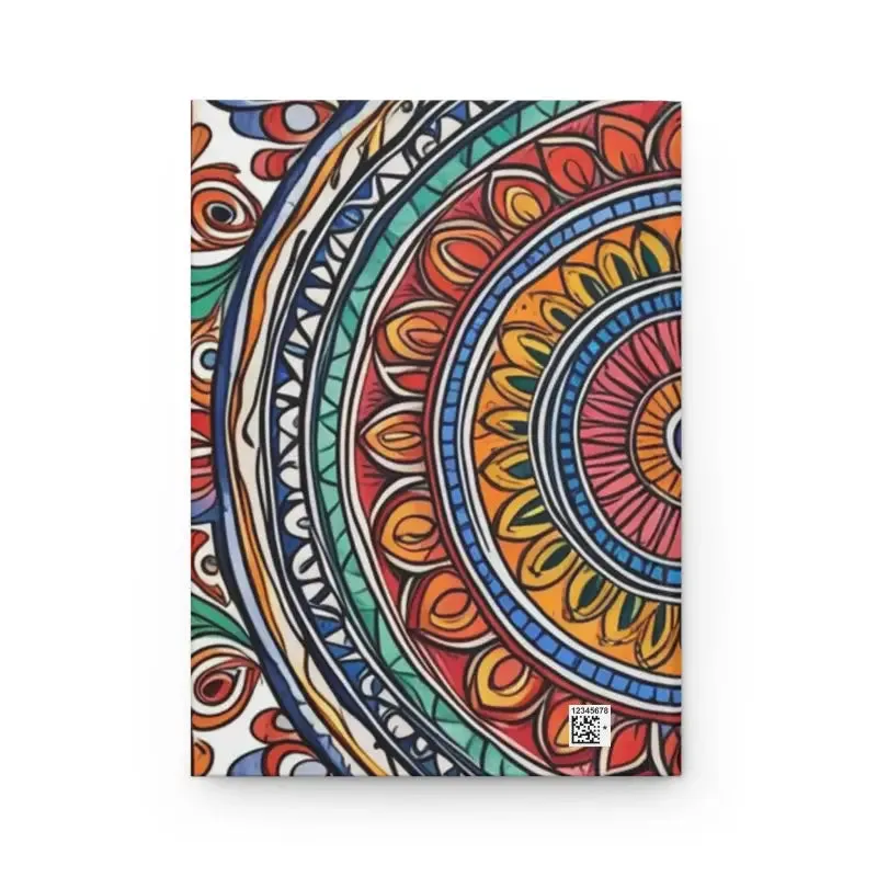 Vibrant Indian Ethnic Matte Hardcover Journal