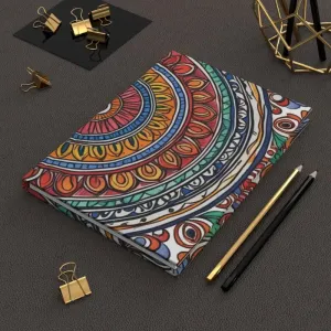 Vibrant Indian Ethnic Matte Hardcover Journal