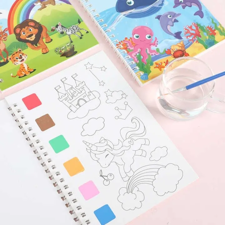 Water Colour Painting Book