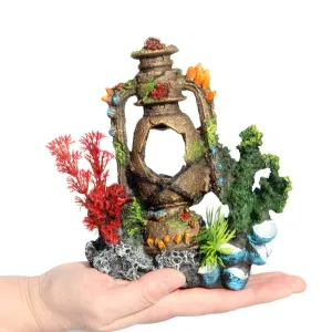 WR307 Lamp Aquarium Decoration 14x8x17cm