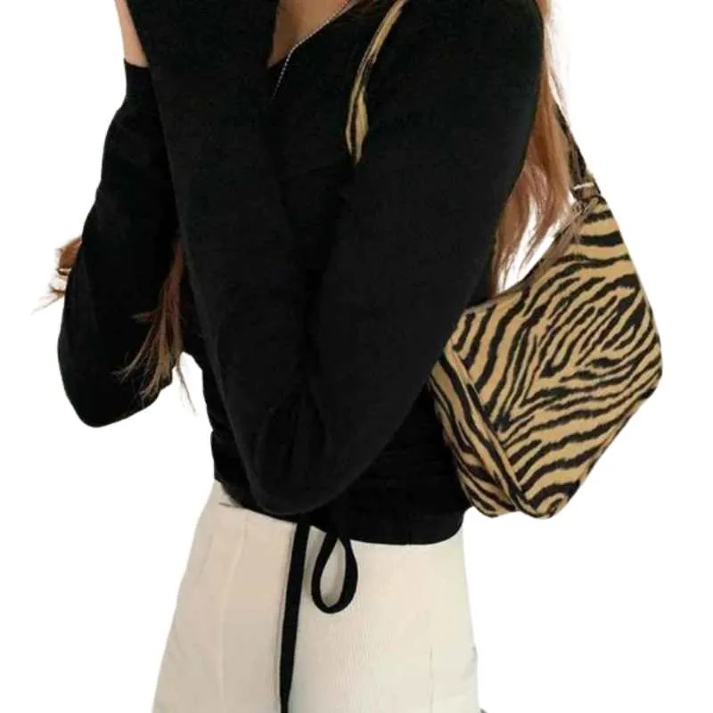 Zebra Underarm Fashion Bag
